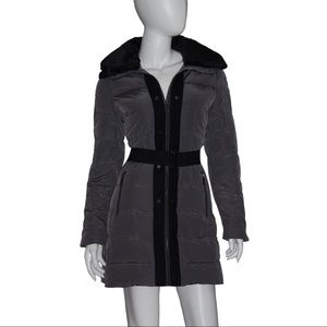 Kenneth Cole Coat NWTSmall Grey Black Puff Jacket